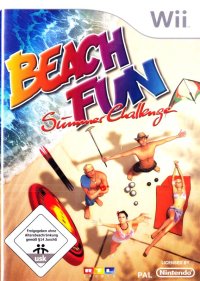 Beach Fun: Summer Challenge Wii US box art